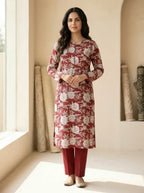 lawn 2 pc Printed