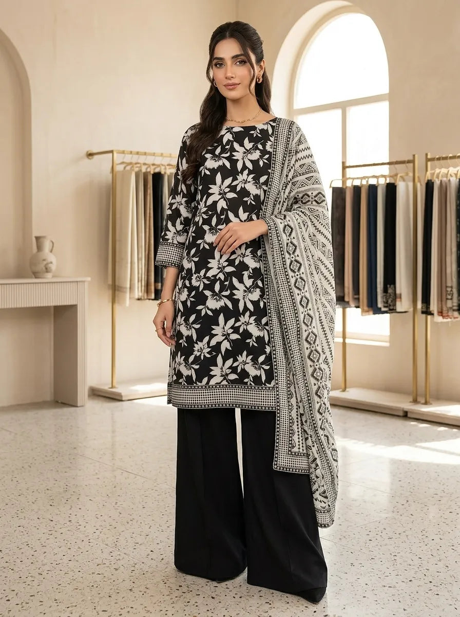 3 pc lawn suit