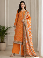 3 pc lawn suit