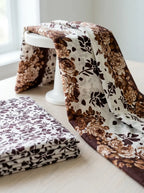 3 pc printed suit with Bamber dobatta