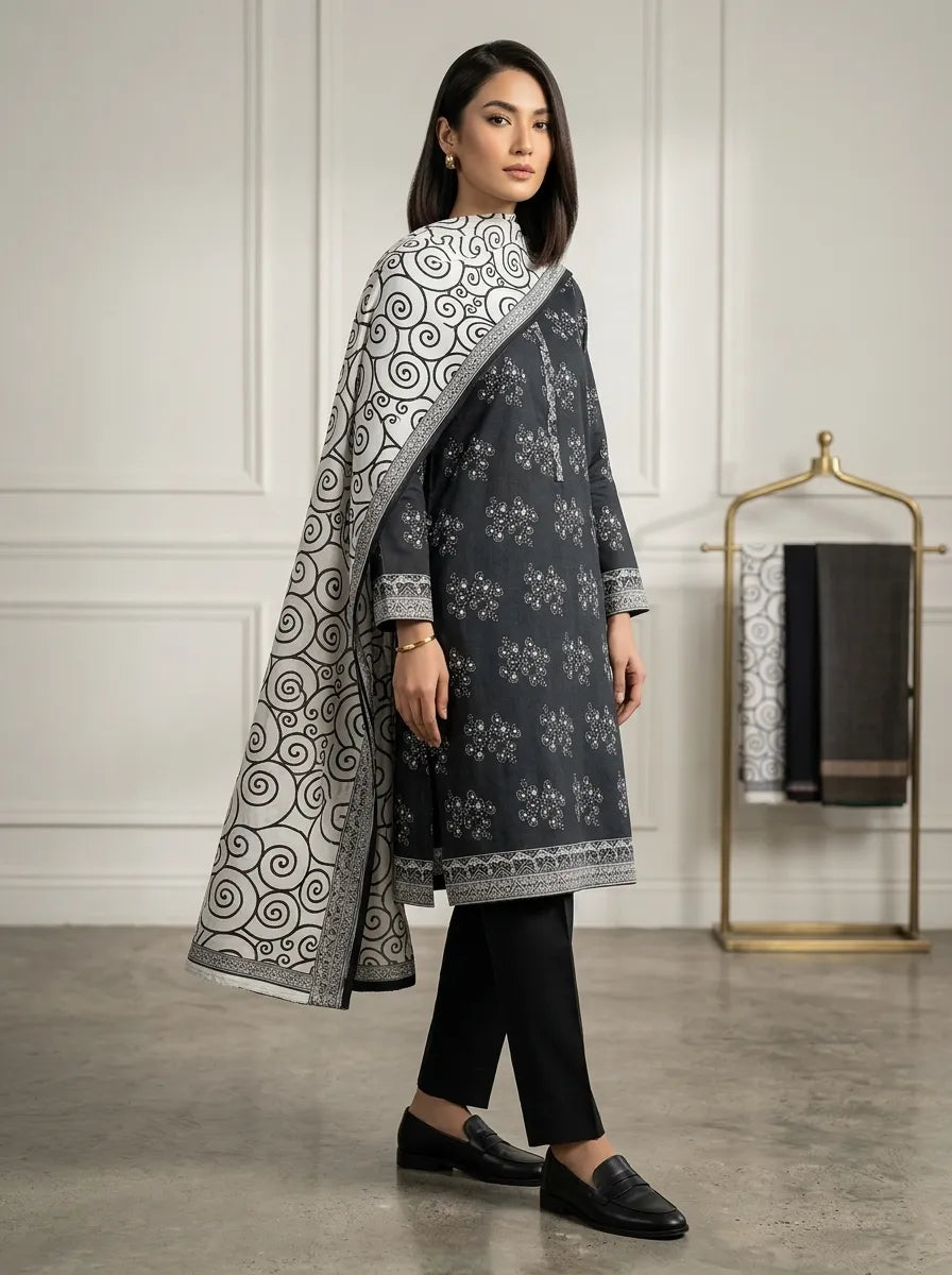 lawn 3 pc suit