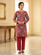 lawn 2 pc printed trouser