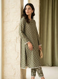 lawn 2 pc with printed trouser