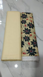 lawn 2 pc with plain trouser
