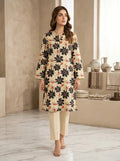 lawn 2 pc with plain trouser