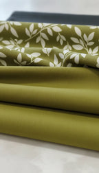 lawn 2 pc with plain trouser