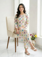 Printed Unstitched Lawn 2-Piece