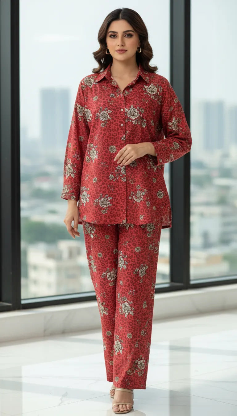 Co_ord Set Lawn