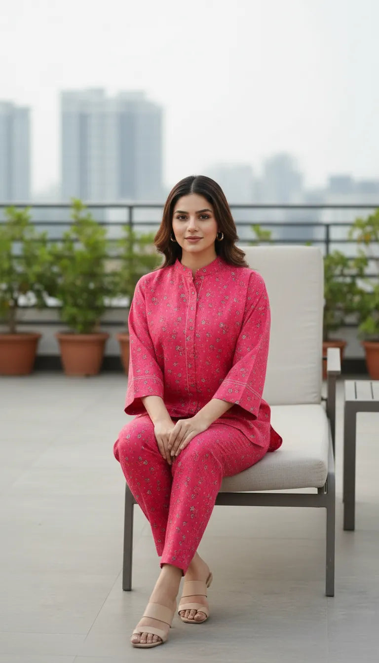 lawn Co_ord Set