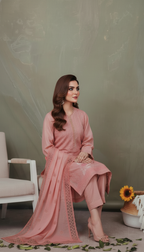 Flora 3 Piece Lawn Suit