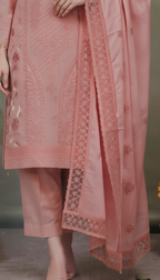 Flora 3 Piece Lawn Suit