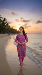 lawn 2 pc with plain trouser