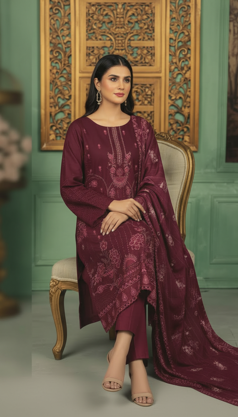 Bana Dora lawn 3pc
