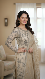 3PC Khadi net