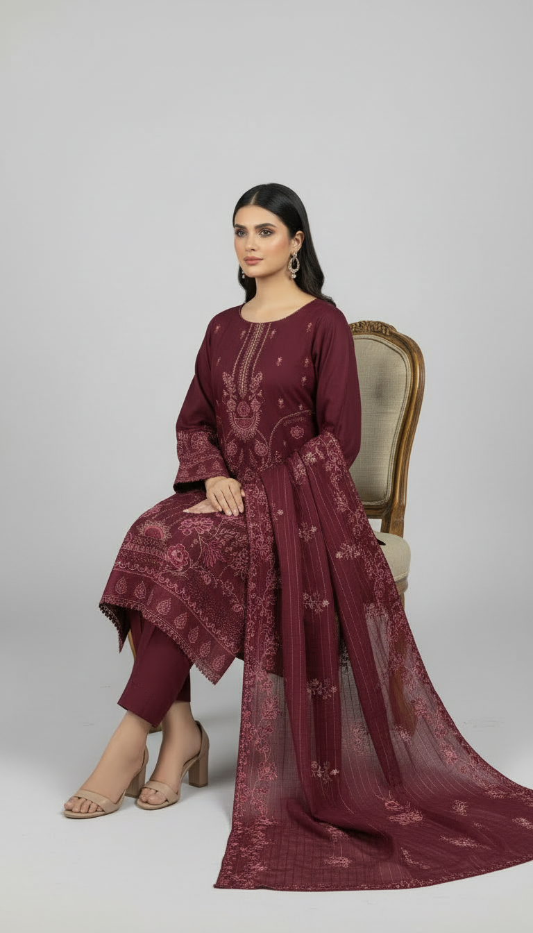Bana Dora lawn 3pc