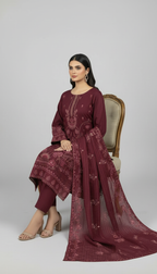 Bana Dora lawn 3pc