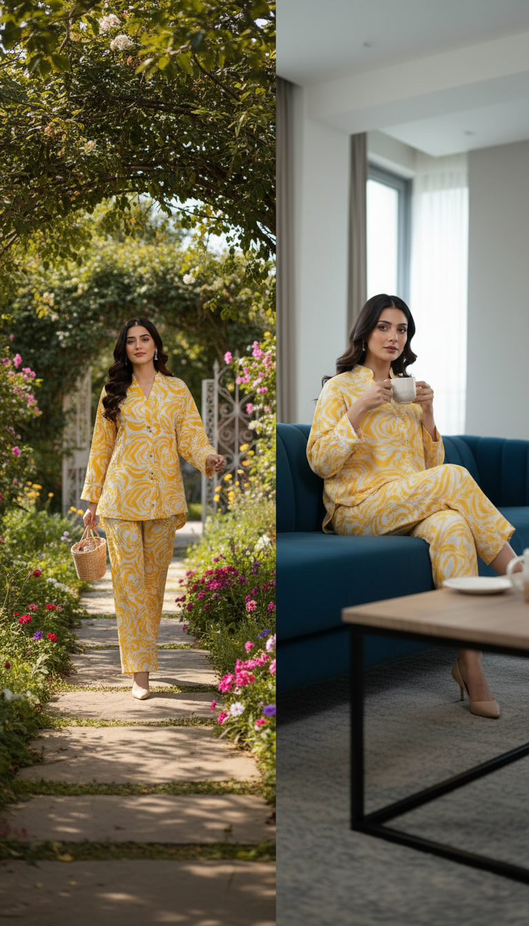 Lawn Co-ord Set