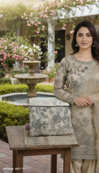 3PC Khadi net