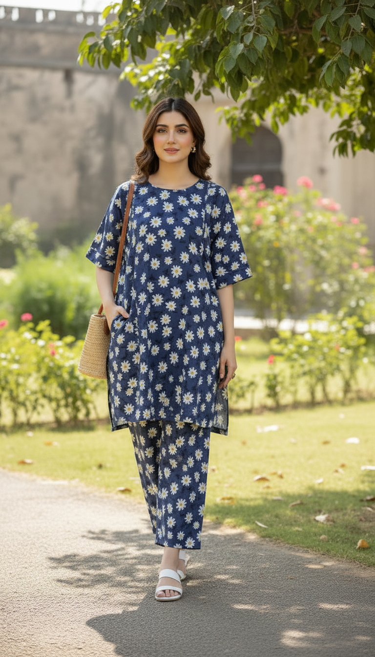 2-piece lawn co-ord set