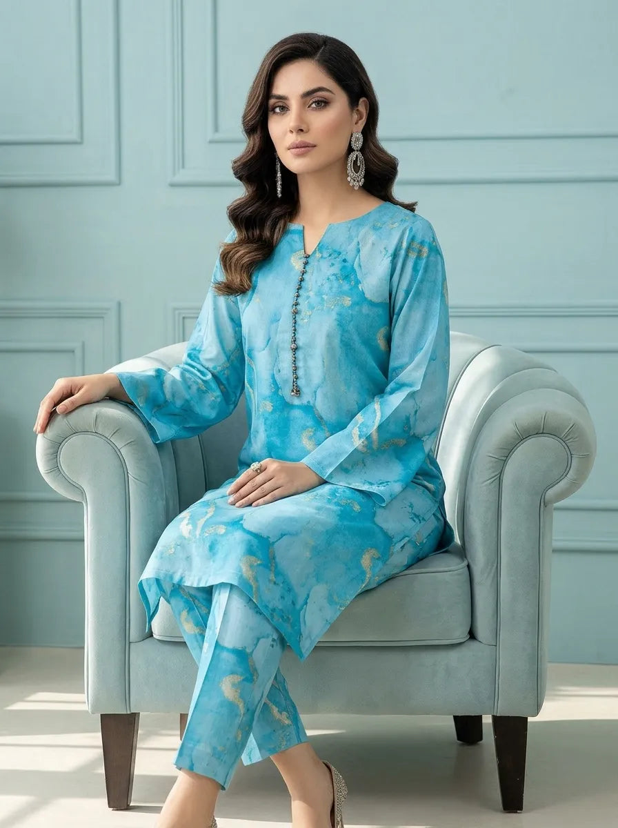 Bin Majeed allover 2 pc
