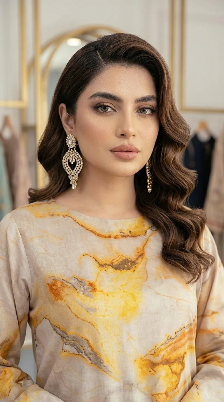 Bin Majeed allover 2 pc