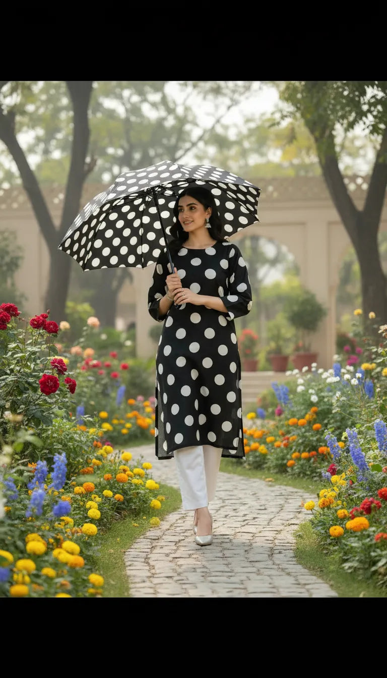 lawn 2 pc with plain trouser
