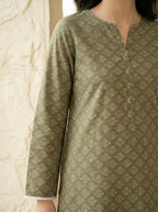 lawn 2 pc with printed trouser