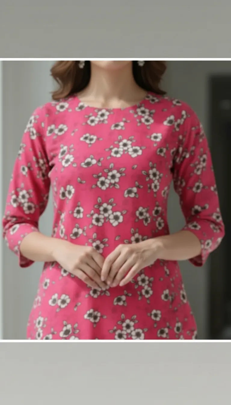 2PC Printed Lawn Co-ord Set