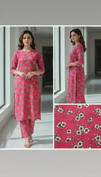 2PC Printed Lawn Co-ord Set