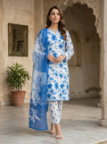 Printed Lawn 3 Piece Suit