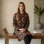 lawn printed 2 pc