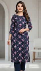 lawn 2 pc with plain trouser