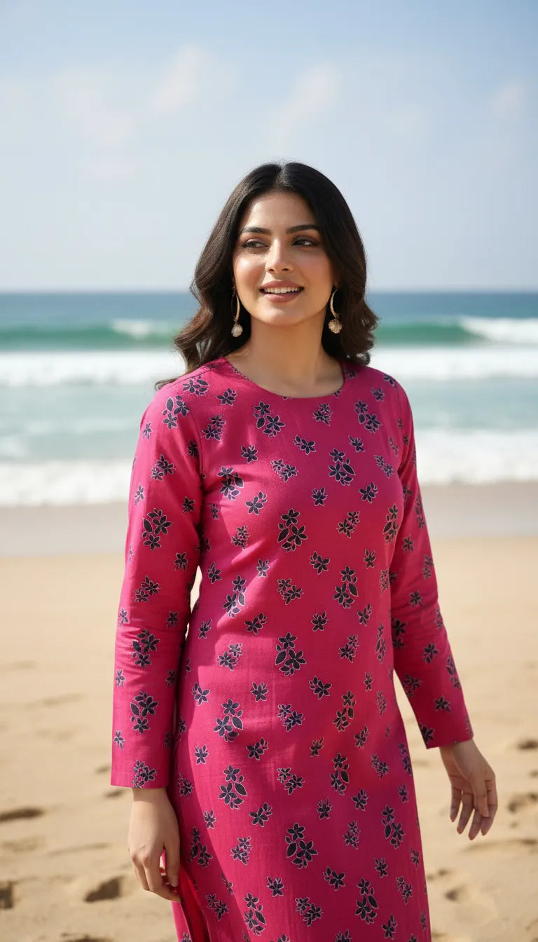 Allover Lawn 2 Piece Suit