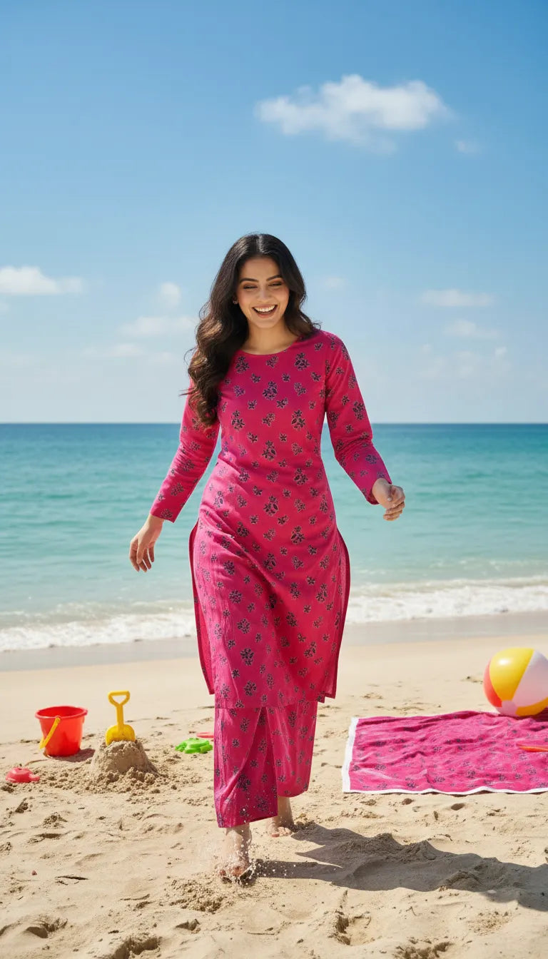 Allover Lawn 2 Piece Suit